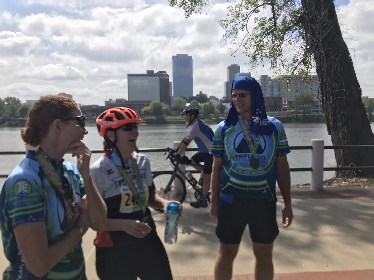 ccowgill's tweet photo. The 2018 #RFTLC is over, all riders in safe.  Steve was the winner with a near sub 5. https://t.co/TDlqyWeJfN