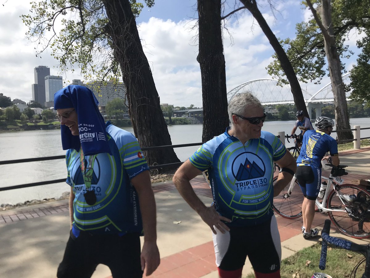 ccowgill's tweet photo. The 2018 #RFTLC is over, all riders in safe.  Steve was the winner with a near sub 5. https://t.co/TDlqyWeJfN