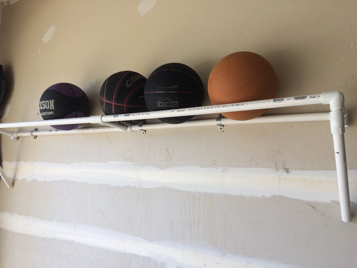 Ideapath's tweet photo. Not pretty. But mission accomplished. #pvc #ballrack https://t.co/wBxSCVm9L1
