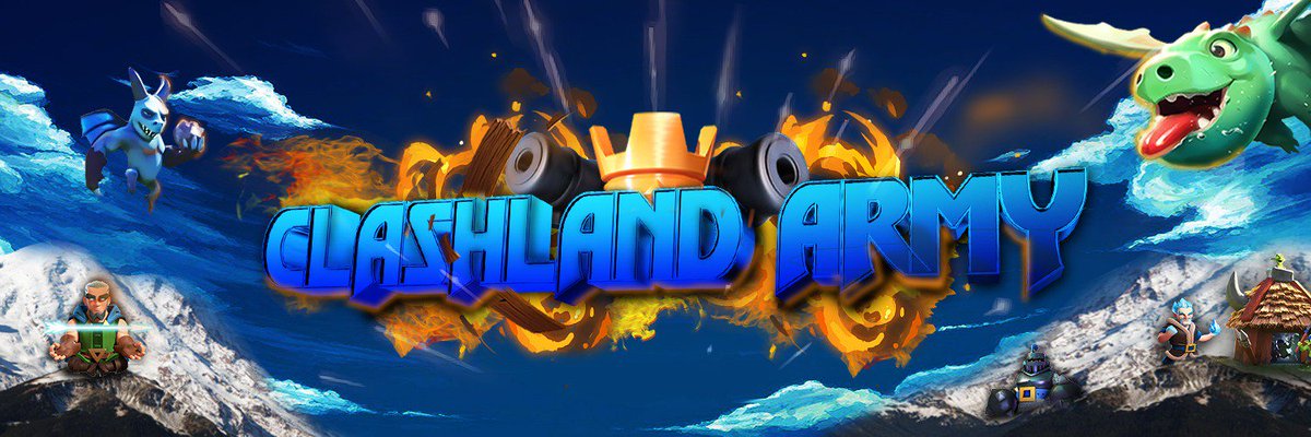 I design for my children from @ClashLand_Ar 🔥🏆

-To give him love🔁❤️