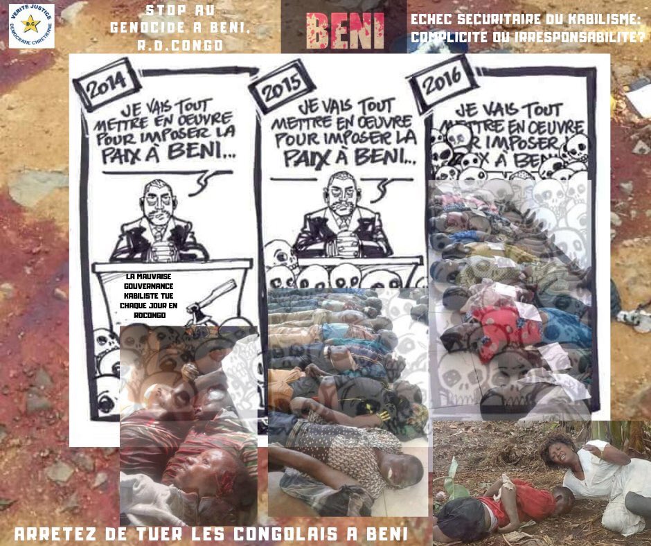 EvangelisteHen1's tweet photo. @exxousia Voilà votre #REGIME #Sanguinaire
DIEU VS #JUGERA
#Repentez -Vous avant qu'il ne soit trop tard @pprdofficiel @Presidence_RDC @LambertMende @MinakuAubin @AmbHenriMova @BrunoTshibala @AndreAtundu @SheLeonard @ThambweMamba @PapyTAMBA @CNangaa @EmmanuelShadary @josemakila5 @JPKambila https://t.co/Aegjy0XHOF