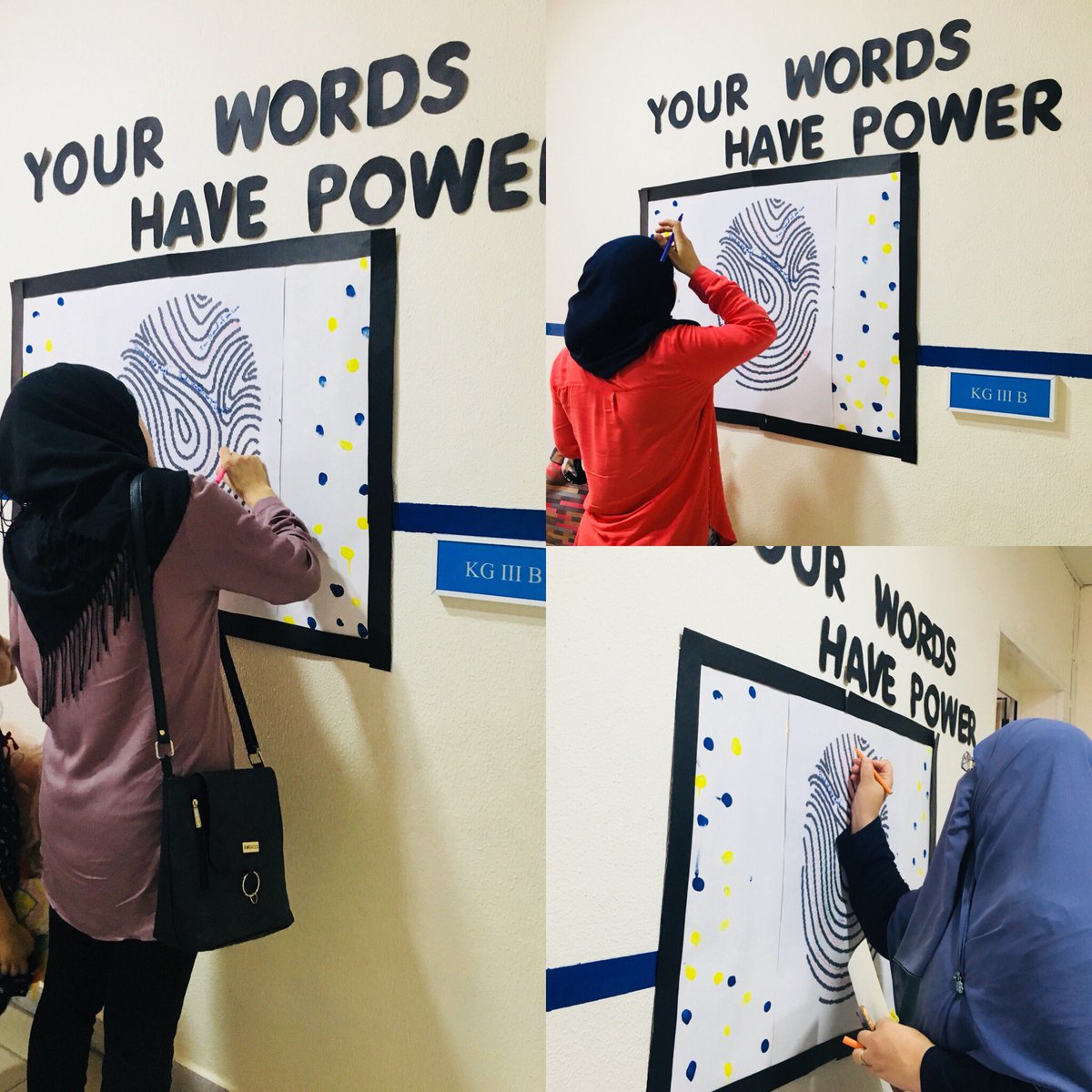 JbailiFarah's tweet image. Everything we say,as parents &amp;amp; teachers,can undoubtedly affect our learners’ development.Hence, we need to choose wisely whether to use our words #constructively with words of encouragement or #destructively using words of despair. @DawhaHighSchool #OpenHouse2018 #wordshavepower