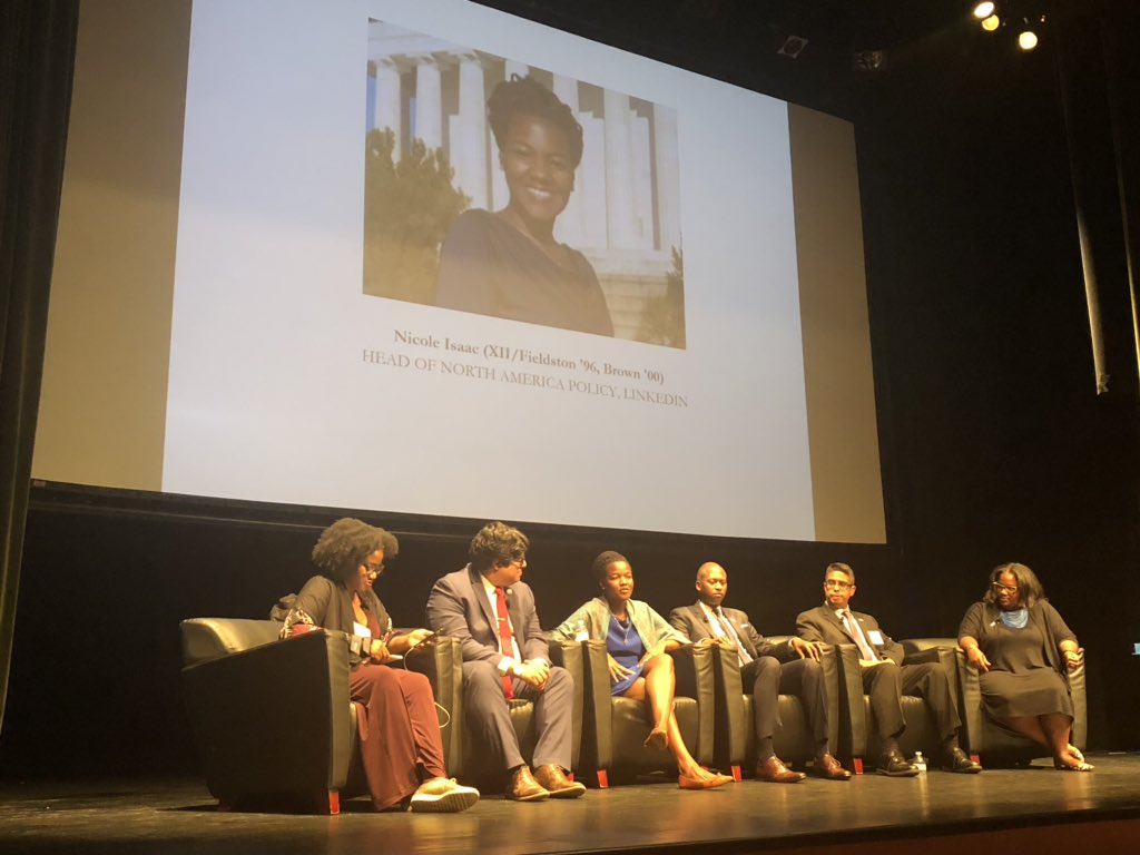 CharlesG_ECFS89's tweet image. So proud to listen to two amazing @Prep_for_Prep and @ecfs1878 alumni Nicole Isaac '96 and Elbert Garcia '93 at the #PrepforPrep 40th Anniversary Alumni Summit at the @SchomburgCenter: A Seat at The Table: Political Involvement #prepforlife #GoEagles