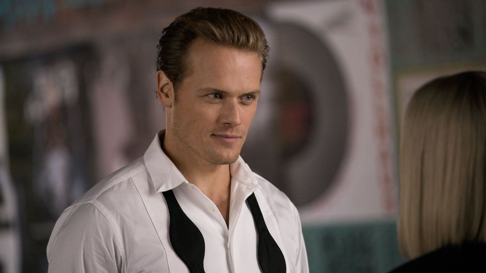 txsherbear's tweet photo. Don't forget that in addition to voting for our Outlander family, you need to support Sam's movie, too! The People's Choice Awards Competition ends on October 18th. #TheSpyWhoDumpedMe #PCAs #TheComedyMovie RT/Vote! @SamHeughan @SpyWhoDumpedMe 
https://t.co/iKbMPJrOSa https://t.co/qw2zIWTGa4