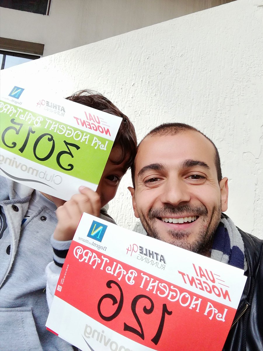 Demain, le Coteau de Nogent (10km) pour moi et course des Maternelles (parcours d'obstacles sur le stade) pour mon petit sprinteur 😂. #NogentBaltard #NogentSurMarne