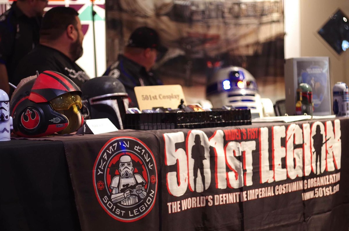 OK501st's tweet photo. We have members at Tinkferfest today representing the Oklahoma Garrison of the @501stLegion, Kessel Base of the @rebellegion, and @OKCR2. Stop by and learn more about our organizations and how you can become a part of #badguysdoinggood or #goodguysdoinggood or #droidsdoinggood :) https://t.co/MPMfS0D3LQ