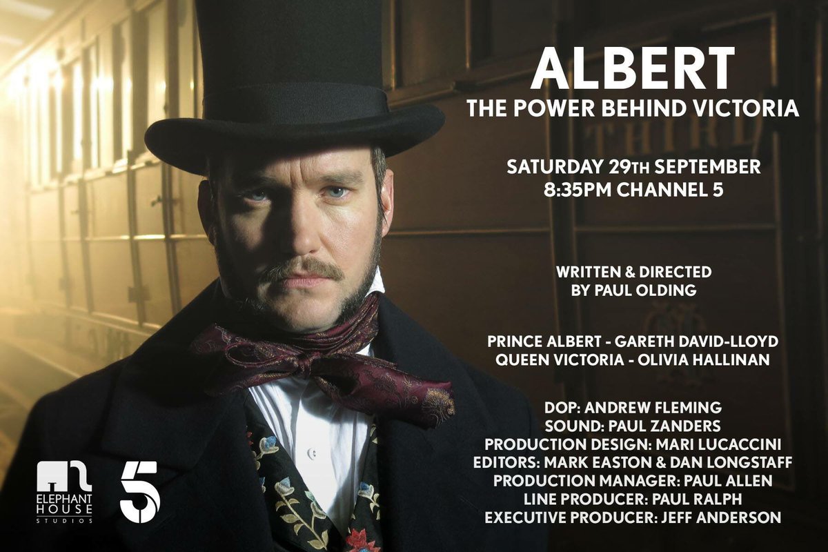 'Albert The Power Behind Victoria' on Channel 5 8.35pm. Was the Production Manager on this &amp; Albertine pops up a couple of times as Princess Victoria. Her agent <a href="/ErinBoylanAllen/">Erin Boylan Allen</a> was a hard negotiator but we struck a fair deal! 😂 #albertthepowerbehindvictoria #channel5 #albertine