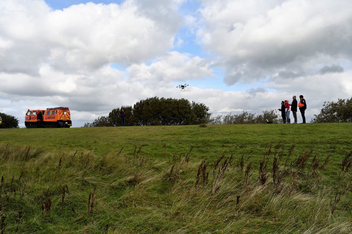 LJMU_drones's tweet photo. Testing thermal imaging from drones with the amazing team from Bay Search &amp; Rescue at Morecambe Bay
@BaySARteam https://t.co/EPzaVtFlVa