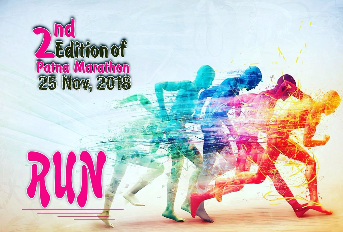 Patna_Marathon's tweet photo. #2ndEditionofPatnaMarathon2018
Registration Open@ https://t.co/I16e194viU
Have u started to RUN already???
Start your RUN with a marathon moto...All the best!! https://t.co/6sz1ii4GPA