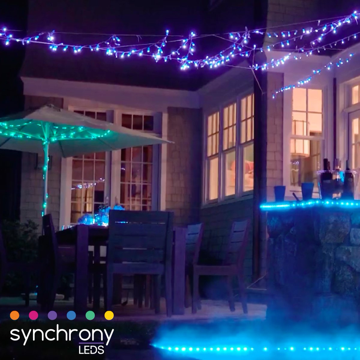 SynchronyLEDS's tweet photo. Did you know the Synchrony™ music activated controller and LEDs are water resistant so that you can use them outdoors? Shop Synchrony™ now and light up your autumn evenings! https://t.co/AWZjW6I8KI
#lightupurmusic #synchrony #synchronyleds #musiclights #outdoor #decklights https://t.co/rWxiYbGmRO