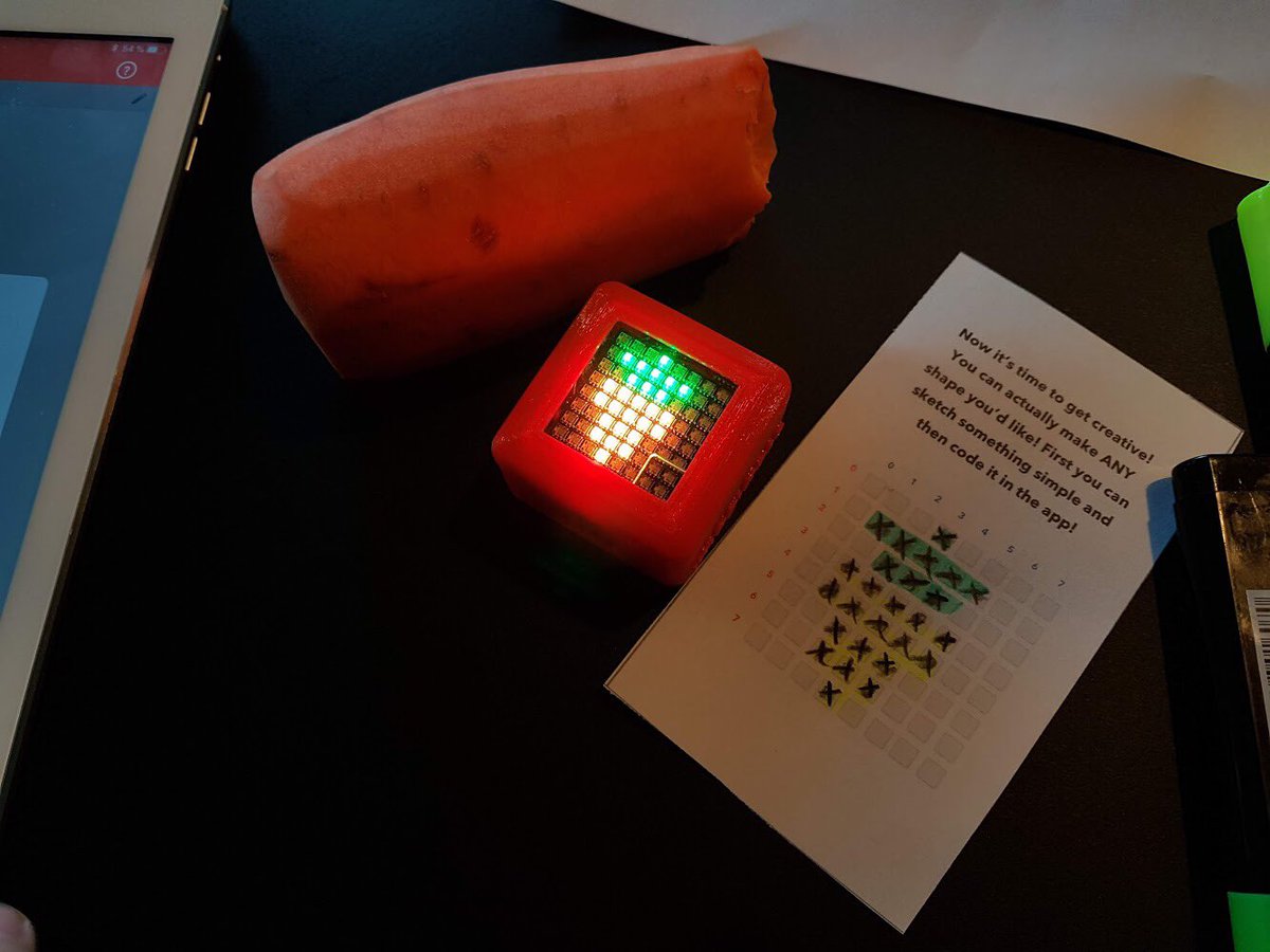 imagilabs's tweet photo. many thanks to @goto10se for having their cozy space open for some weekend coding fun! Today’s session was truly creative - we programmed carrots, cats and colors! #sthlmtech #thefutureiscodedbyall #creativecoding #imagicase https://t.co/p5EWNJJ3kO
