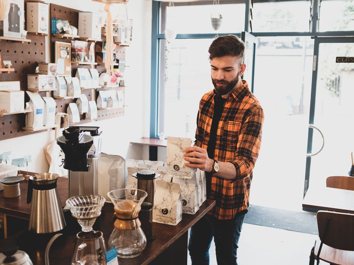 Coffee_C_C's tweet photo. Tom is a big fan of good coffee. Luckily @campbellandsyme have our backs! https://t.co/YkN6j07qv3