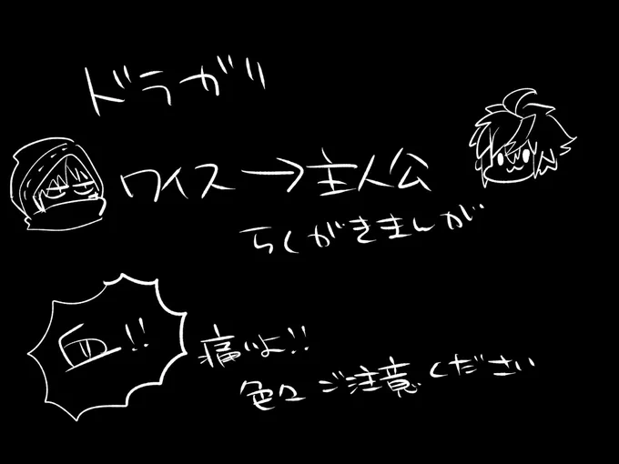 どらがり　わいす→しゅじんこうまんが
色々ご注意ください 