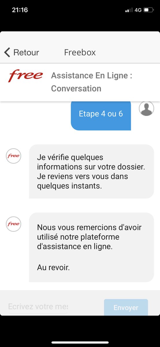 CaroCondamin's tweet photo. @Freebox en fait quand on cherche à vous contacter quand on n’a plus internet, vous faites TOUT pour nous rendre fous https://t.co/2IVRIRWZn9