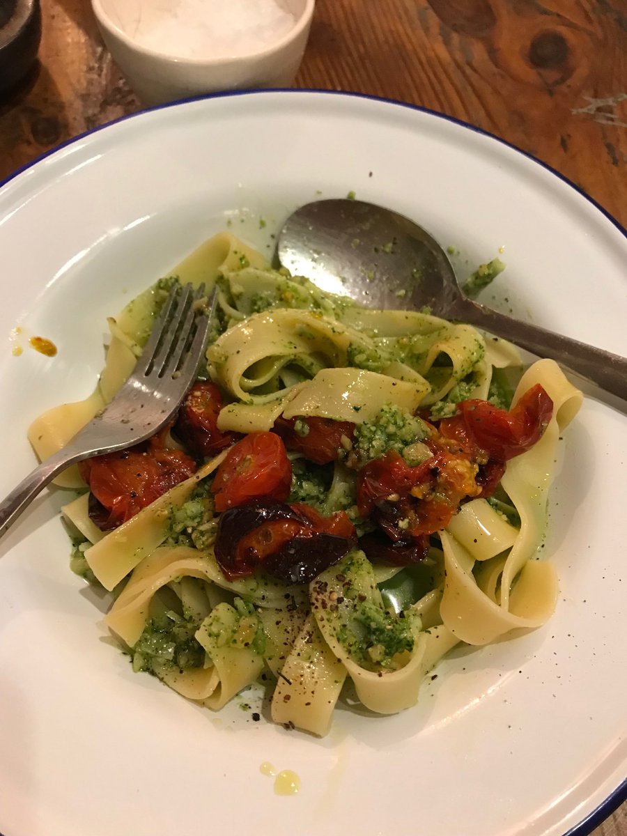 stjudecheese's tweet photo. Loving my ⁦@PurelyPesto⁩ peashoot pesto after a fab day ⁦@AldeburghFood⁩ https://t.co/cvi1zSiljn