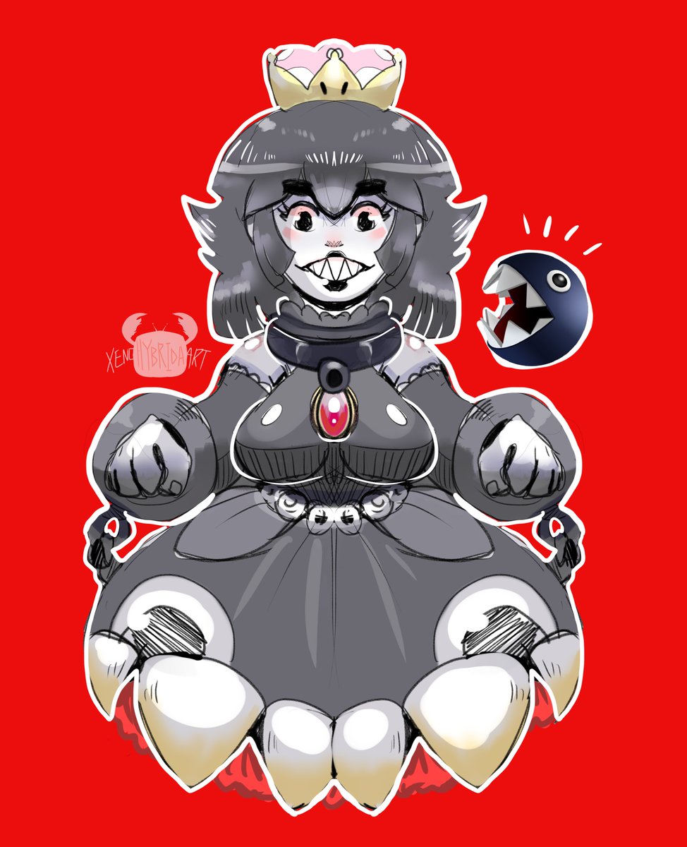 XenoHybridaArt's tweet photo. Princess Chain-Chompette! Suggested and done during the stream!
#chainchompette #chainchomp #enemy #princesschainchomp #princesschainchompette #coloredsketch #fun #cute #supermariobros #supercrown #MarioBros https://t.co/0B7h337idN