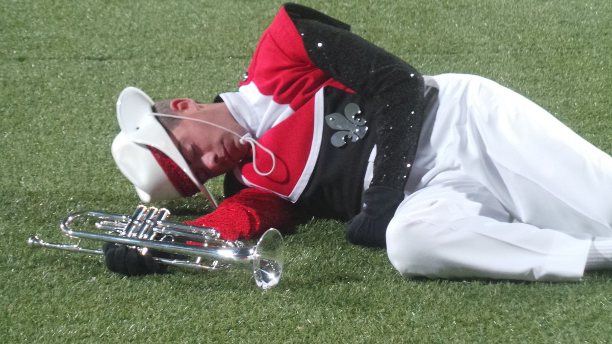 DrumCorpsEurope's tweet photo. Incredible Kidsgrove Scouts Drum & Bugle Corps!
I think we all need a lie down after that!! #DCE2018 https://t.co/N8yeXbs6Ne