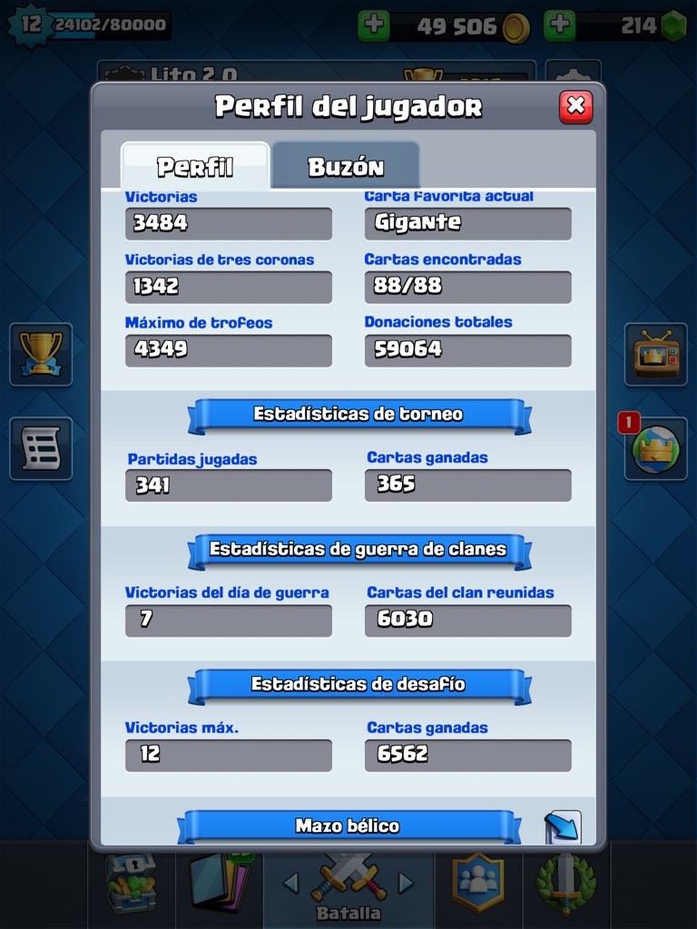 Lito21GG's tweet photo. Regrese Al Clash Royale😂 Algún Clan Competitivo https://t.co/MefD8Jwmy3