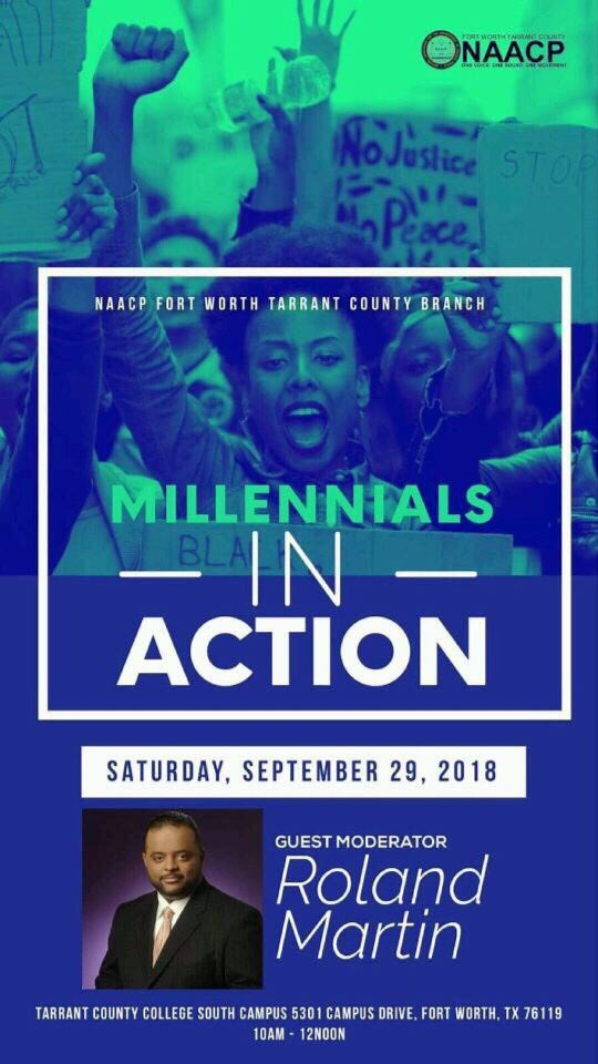sajademiller's tweet photo. Honored to have been afforded the opportunity to share the stage with great leaders from our community! Rich conversations about the power of voting and the benefit of consistent engagement! Thank you FW/TC NAACP for the vision and @rolandsmartin for answering the call! #wokework https://t.co/ccd7vx8mAX