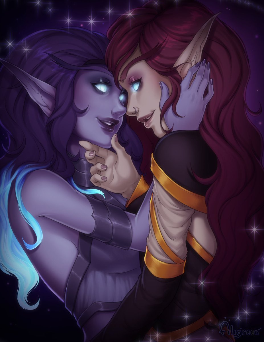First Explicitly Canon Lesbian Couple In World Of Warcraft