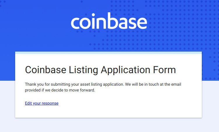 Thank you <a href="/coinbase/">Coinbase 🛡️</a> for allowing projects the opportunity to apply to your platform. We took the opportunity and submitted an application. 
#BTCP #Coinbase #WeAreBTCP #FinTech #Bitcoin #Crypto #Exchange #Privacy
