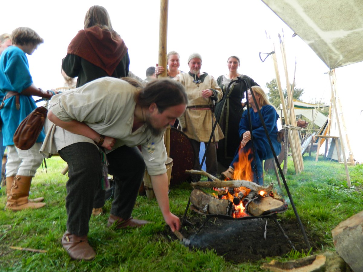 Great day today with the Deise Vikings, More of the same tomorrow with a pig on a spit and stalls galore.