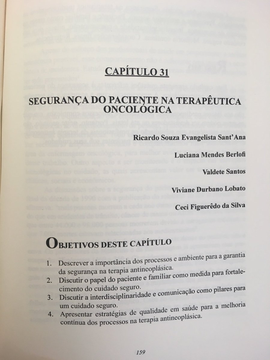 anamariahaoc's tweet image. Um tratado de enfermagem oncológica feito por muitas mãos e corações! Todos os temas ligados à enfermagem oncológica estão aqui!