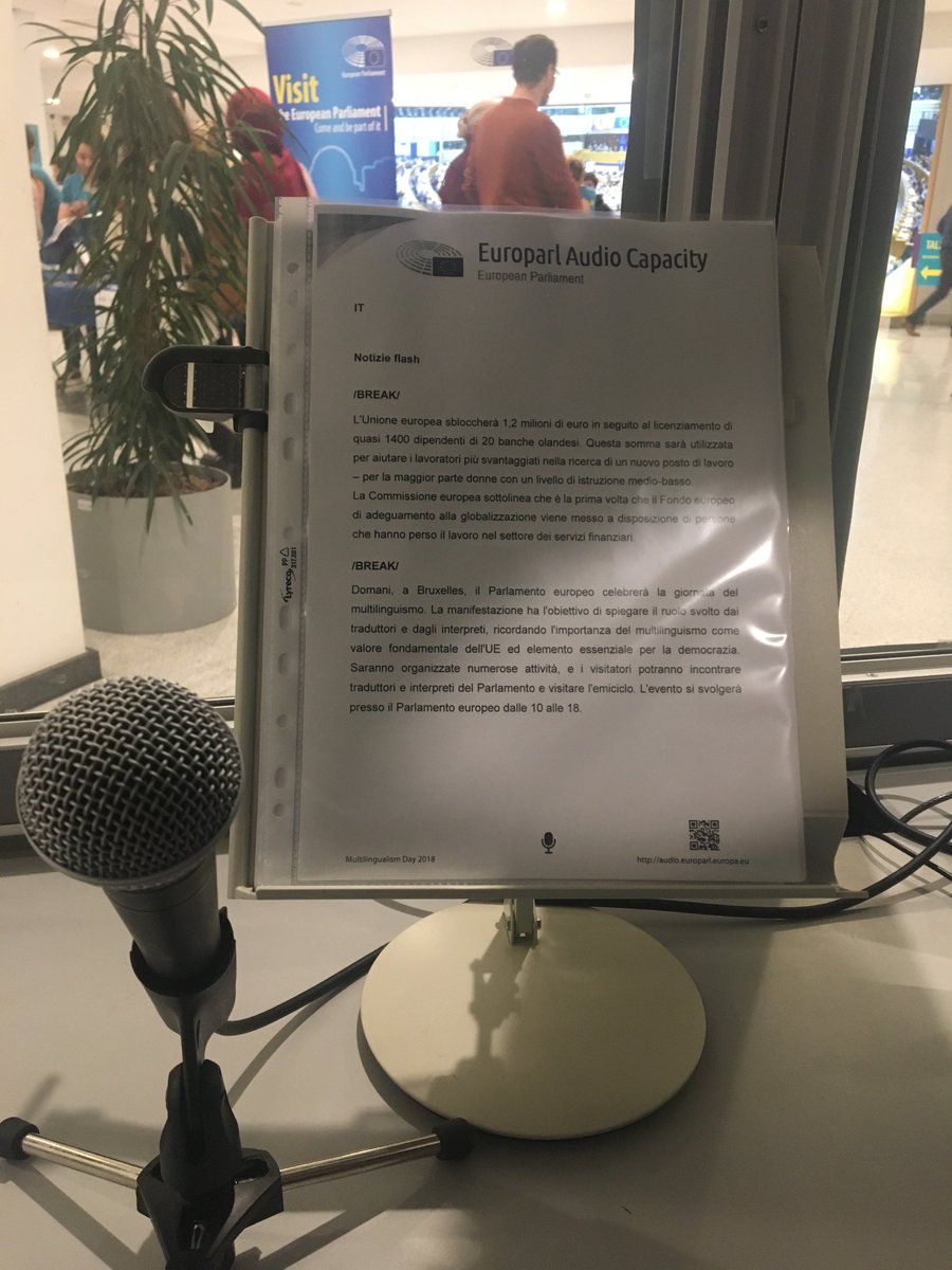 _ejlatham's tweet photo. A wonderful day of discussions and seminars @Europarl_EN celebrating #MLD2018 and the power of languages in #EU. A fantastic insight into all the linguistic work that goes on to ensure it's smooth runnings, with 24 official languages and 552 different language combinations. #xl8 https://t.co/uDmYpgeMiL