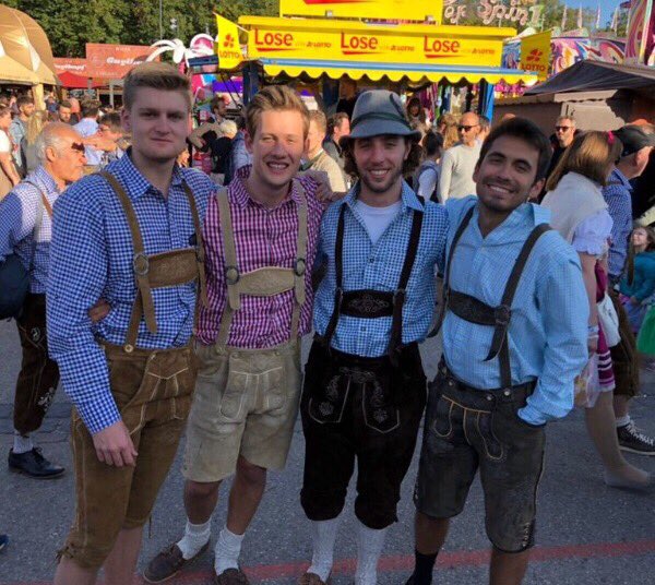 ElonPiKapp's tweet photo. Our Pi Kapp brothers abroad enjoying Oktoberfest in Germany! https://t.co/Qm7cEFtA3l