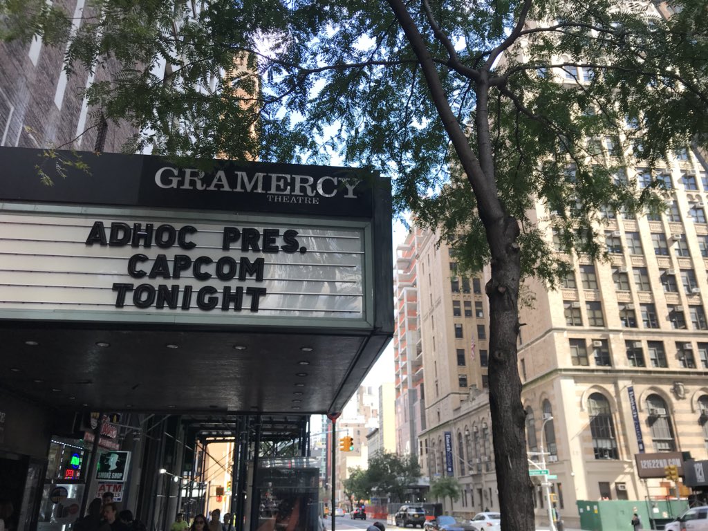 Masatoitoh's tweet photo. #CapcomLive in NYC tonight 
今夜の会場。いかにもニューヨークっぽい軒先。
#capcom https://t.co/6UwWY0bbke