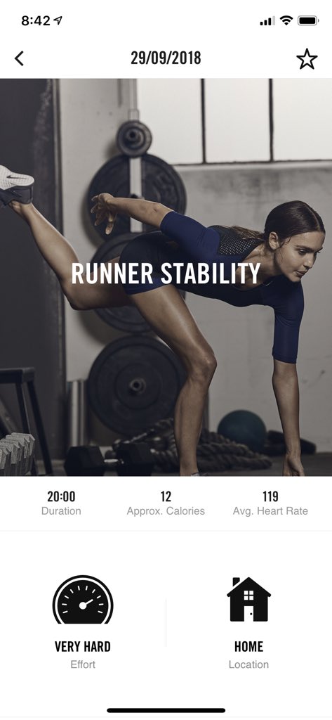 chanchowancho's tweet photo. @NikeSupport Sure can! Using iOS 12.0, iPhone X and Apple Watch series 4 - in the NTC app it only gave me 12 calories burned?! - which then turned into 0 on the activity app! https://t.co/QjvuqNnVPp