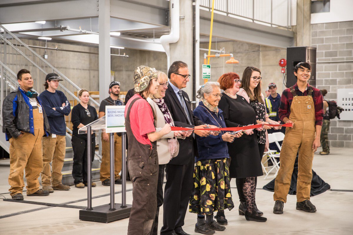 BaldevPooni's tweet photo. TRU Trades &amp; Tech opens new Industrial Training Technology Centre in Kamloops. https://t.co/FCnNEcSQpU