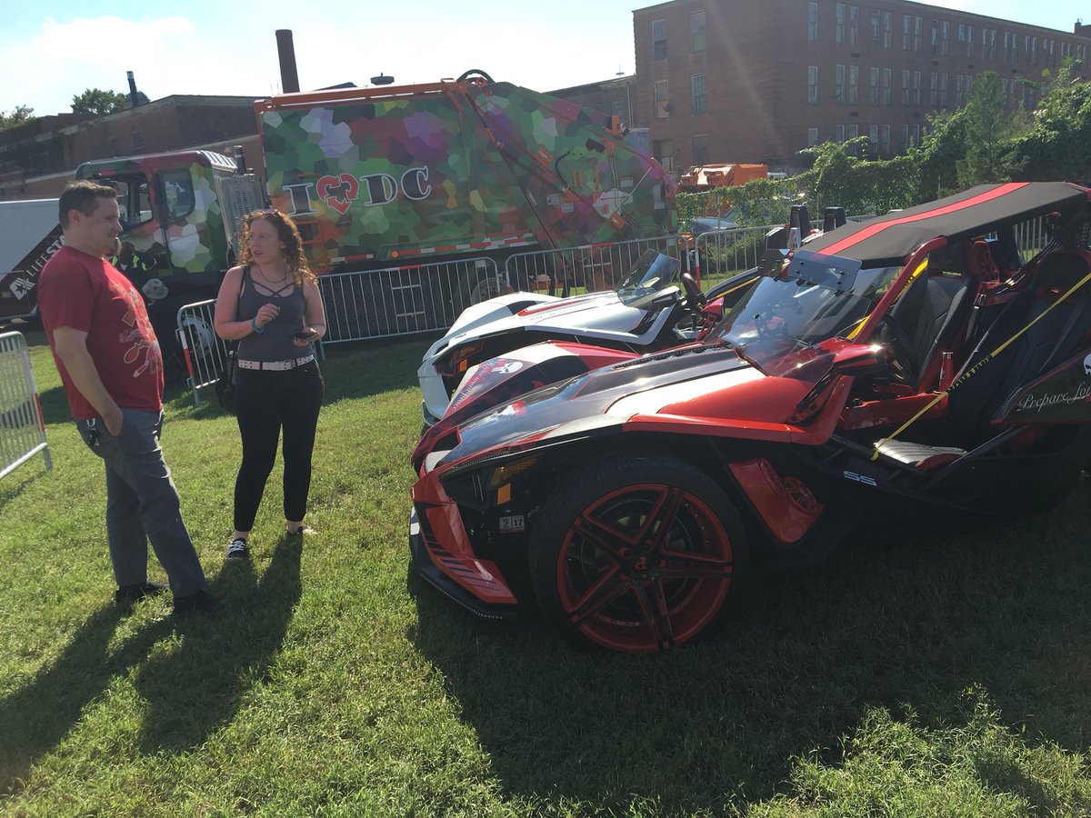 DCDPR's tweet photo. Slingshots and truck touch! #DPRRecDay still going. https://t.co/YV4t4k1EJJ