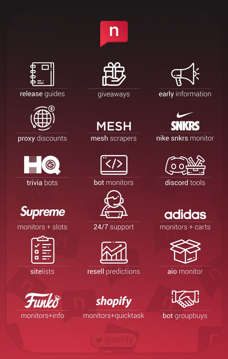 yeezyworldwide's tweet photo. FLASH GIVEAWAY🚨
for a chance to win a free month in @notify 

- retweet this tweet
- follow @yeezyworldwide 
- follow @notify 

WINNER PICKED IN 30 MINUTES
GOOD LUCK :) https://t.co/HKd9RRU6Dc