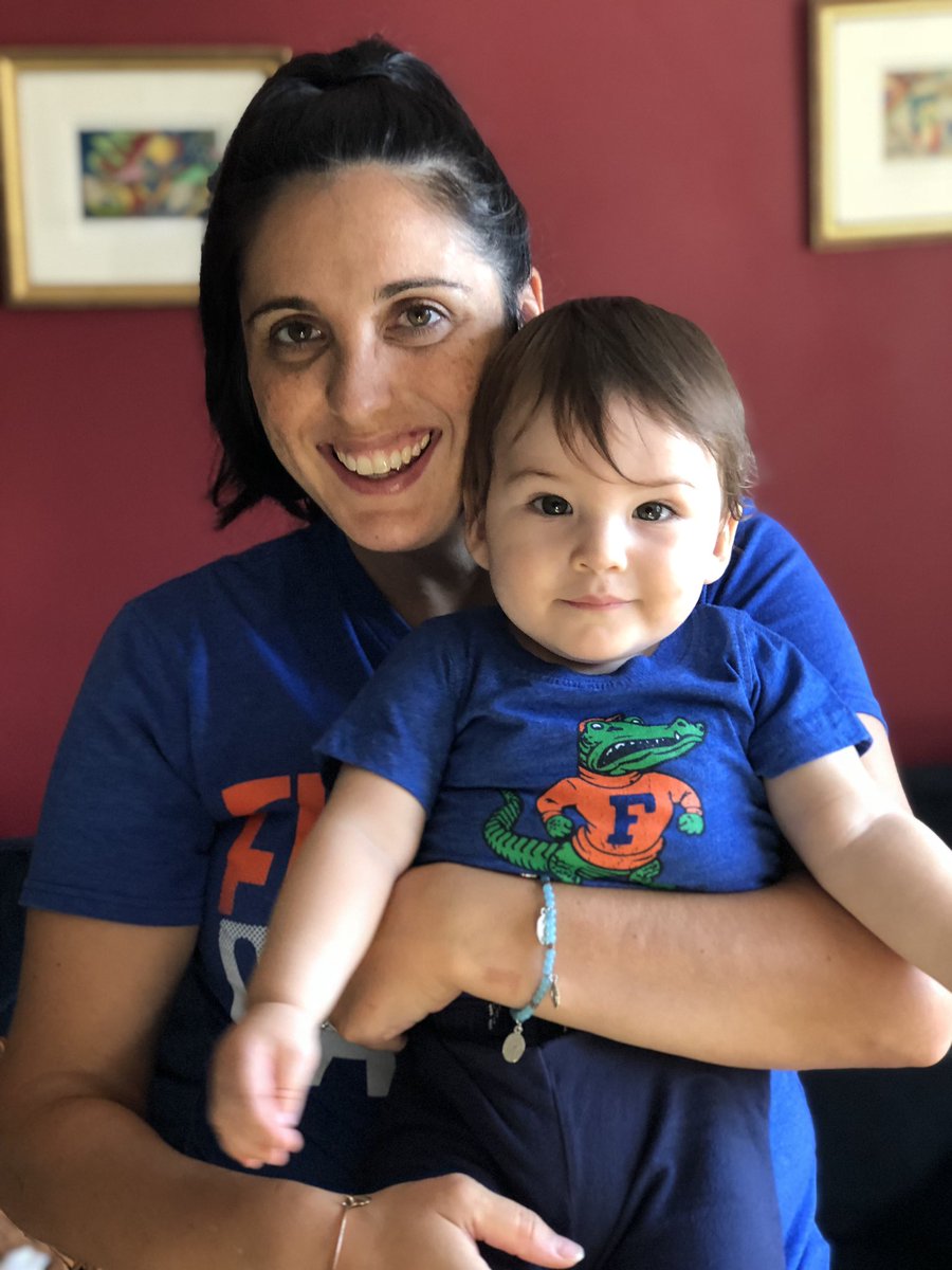 JoeTexOnline's tweet photo. The Teixeira’s are ready for Gator football. Let’s go Gators! #BlueOut #GreatToBe @UF @GatorsFB https://t.co/K9EE9cPjCX