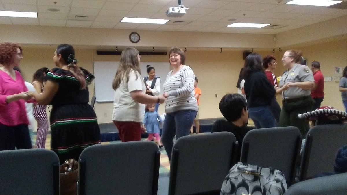 sraKarenh's tweet photo. Sra Hayes learns the bachata at GW Carver to teach her classes. @DHS_WCPride @dhsproud @DHSSCHOLAR18 https://t.co/IfdNTL3CZ4