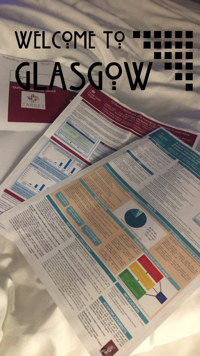 Miss_Eley's tweet photo. Safely arrived in #Glasgow for #IP2018 and doing some presentation preparation for @TARGETabx #symposium and two #PosterTalks @IPS_Infection busy few days ahead! https://t.co/GoM161FsIp