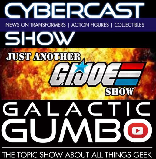 _CIAD_'s tweet photo. Incoming Transmission: #JustAnotherGIJoeShow hosts the #Cybercast Podcast at 6pm CST & #GalacticGumbo at 8:30pm CST Tonight! Special guests Mr. Christopher McLeod of #TheFullForce & Erick G. of #SurveillancePort!
@JAGIJoeShow @shatrdglassjazz @TheFullForce @G1Hexatron @YouTube https://t.co/qhtfzqb2jc