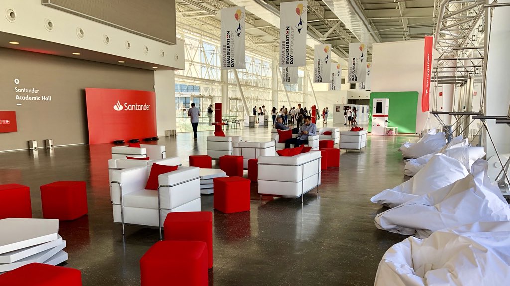 AnaBotin's tweet photo. This is why Santander, and @SantanderPT, have been a part of this project from the beginning. Parabéns aos responsáveis da @NovaSBE pela excepcional realização: são um exemplo a nível internacional. Desejam-vos os mayores êxitos. https://t.co/VkduqKJhwN
