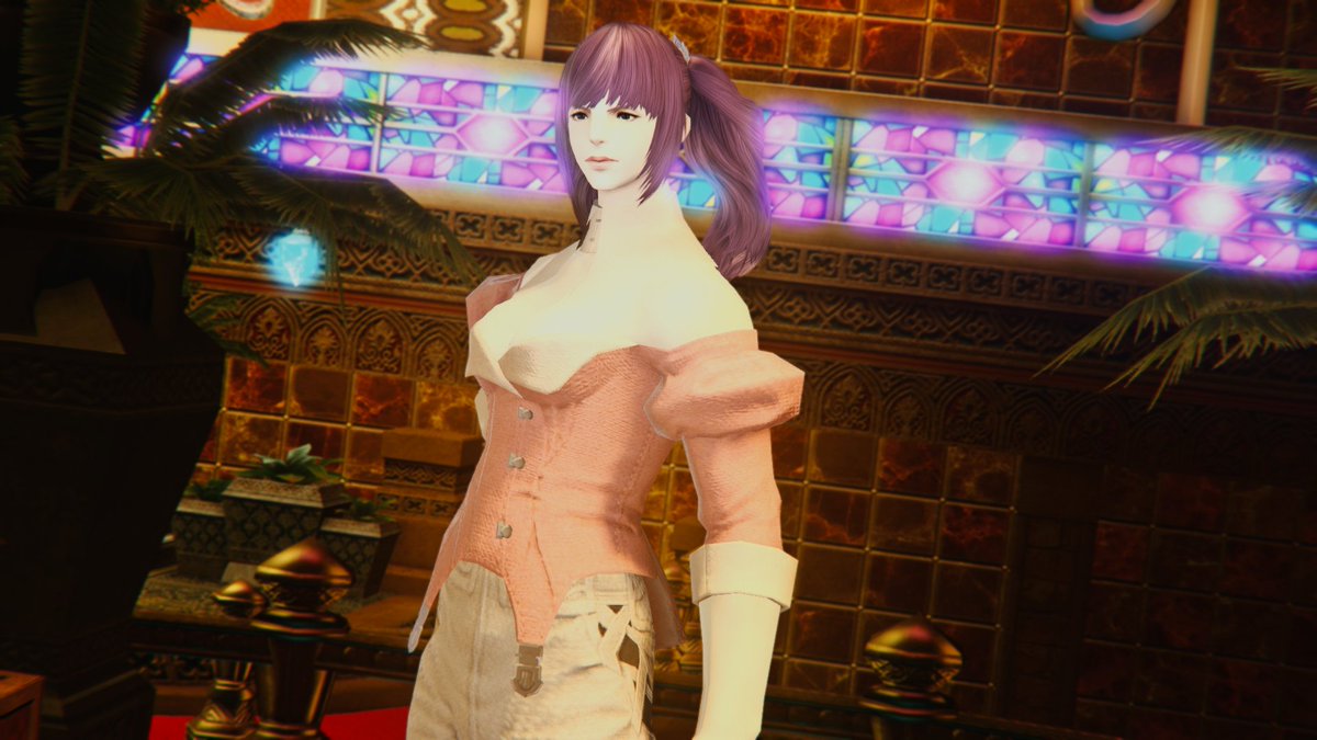 Ruhtwyda of the Three Hearts at the Gold Saucer's Card Square #FFXIV  #FF14  #roegadyn  #ルガディン  #femroe