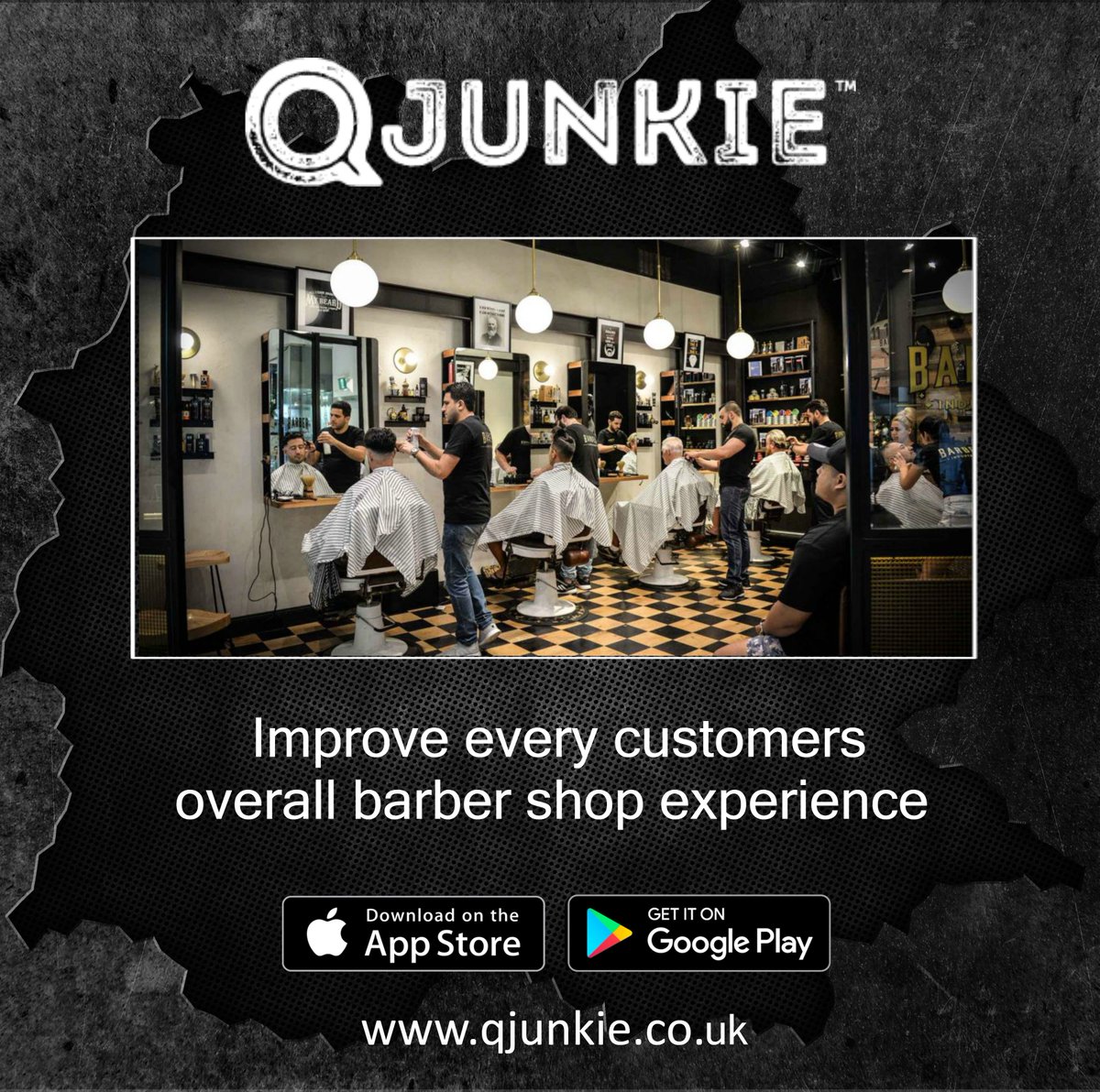 Improve every customer's overall barber shop experience. qjunkie.co.uk
🍏 Download Our App: qjunkie.co.uk
.
.
.
.
.
.
.
.
.
.
#qjunkieapp   #barbershopuk   #barbersuk   #barberforlife   #barbershopconnect   
#barber   #barbers   #barbershop   #b...