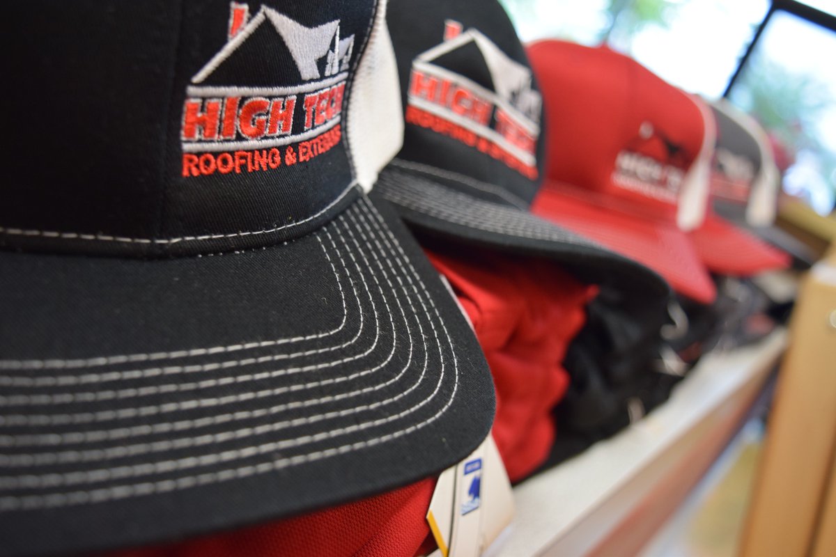 400_Ink's tweet photo. Check this embroidery out 👏! Thank you High Tech Roofing &amp; Exteriors for the business! 

Have questions about embroidery or ready to order? 

📱 Call or Text Us! 706-395-5862 
💻 Send Us A PM!
✉️ Email Us! orders@400ink.com

We can't wait to speak to you! https://t.co/4cPVPXRAz1