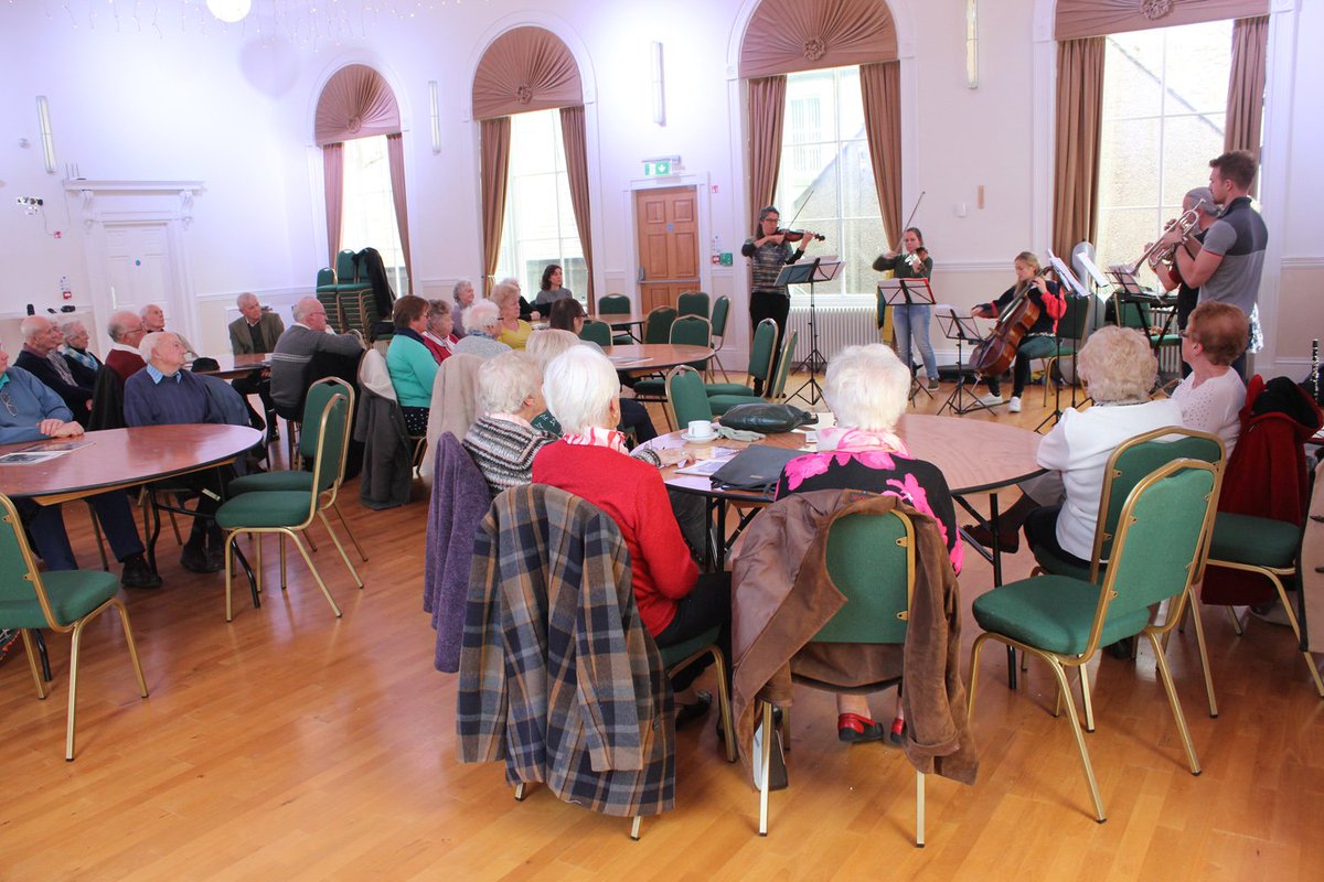 weetoonoldpals's tweet photo. Thanks to the BBC Scottish Symphony Orchestra for a fantastic concert in Campbeltown Town Hall today.  Wonderful music in the perfect venue.  

Also thanks to the Hall staff &amp; Iain Johnston for helping to arrange the event.  

'Songs and a Scone' in Campbeltown Town Hall is next https://t.co/gKnE6IRAfQ