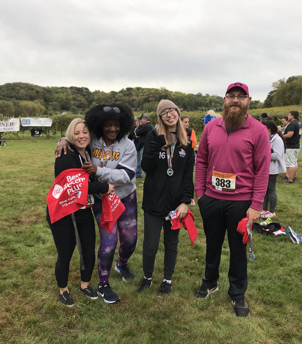 nccmtf's tweet photo. What a day! Congrats to Jewels on finishing her half marathon and Morgan, Alysha, Nevetta and Mikey on the 5k finish. We are proud to support Turning Point and their mission to help victims of domestic abuse and violence. https://t.co/holmUvbYWn