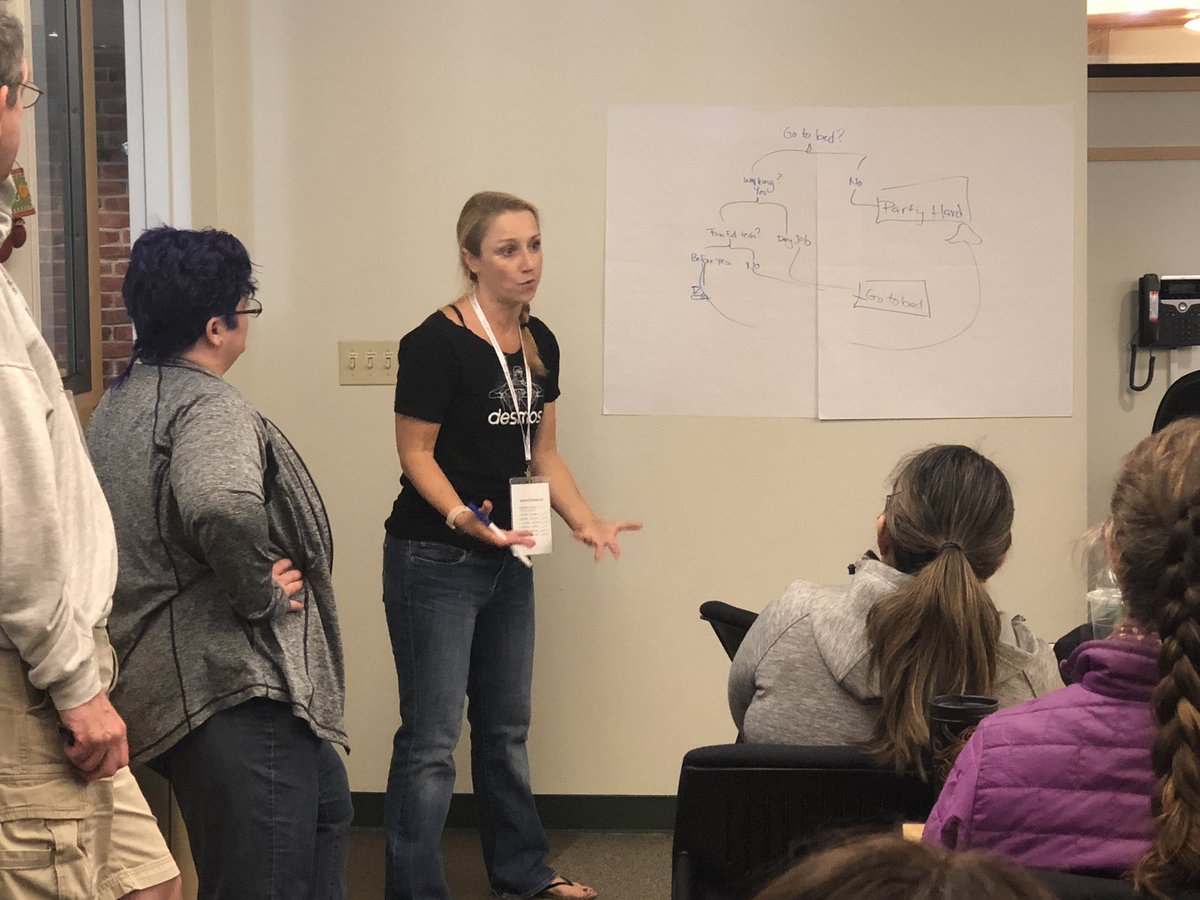 Cbustamante2222's tweet photo. Choose your own adventure forms with the amazing @LindseyBlass1 #GoogleKCI https://t.co/YUUfiukOZc