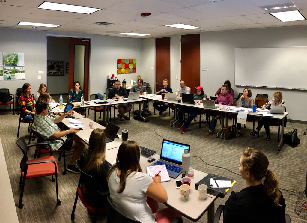 Texas_ASLA's tweet photo. Texas ASLA In-Person Meeting today. #teamwork #landscapearchitecture https://t.co/rnSEdftNfG