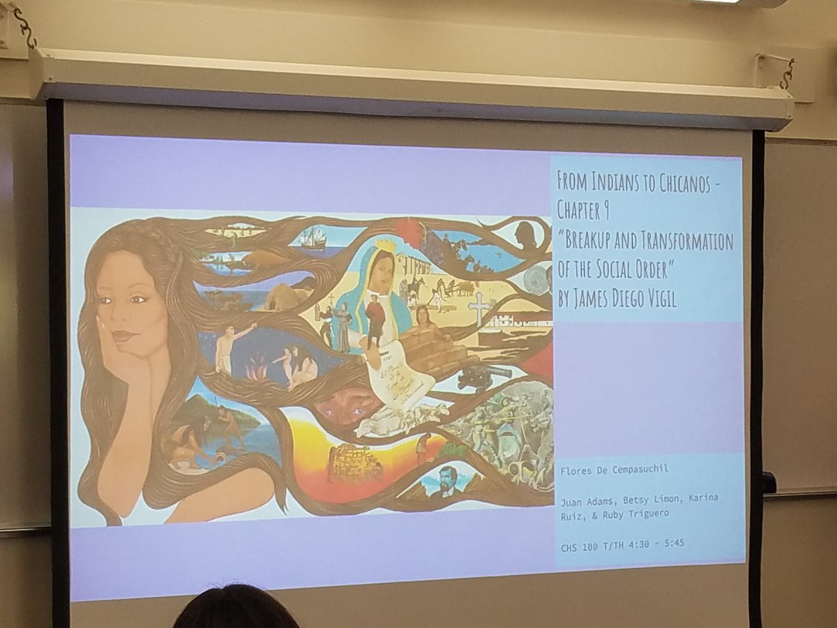 XochitlValadez's tweet photo. And this is how we get the day started at CSU Channel Islands!! Students doing a great job with their presentations and facilitating critical discussion. @EhecatlLlc @PicoTrojan #consciousnessbuilding #agencydevelopment #themovementlives https://t.co/g8lCE4fSzZ