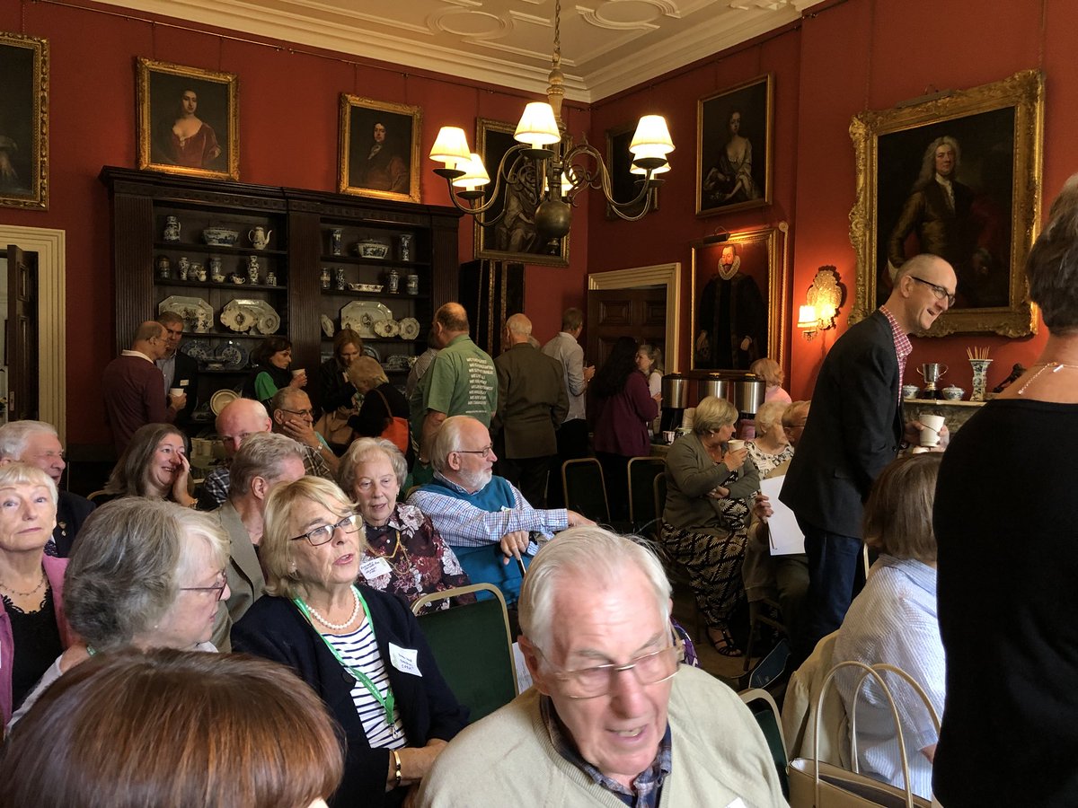 TaylorKathy23's tweet photo. Fantastic day celebrating our wonderful volunteers. Hosted by Deborah and James in the beautiful Welford Park, home of the #GBBO Some amazing stories  all to support @macmillancancer https://t.co/uYqUq2S99D