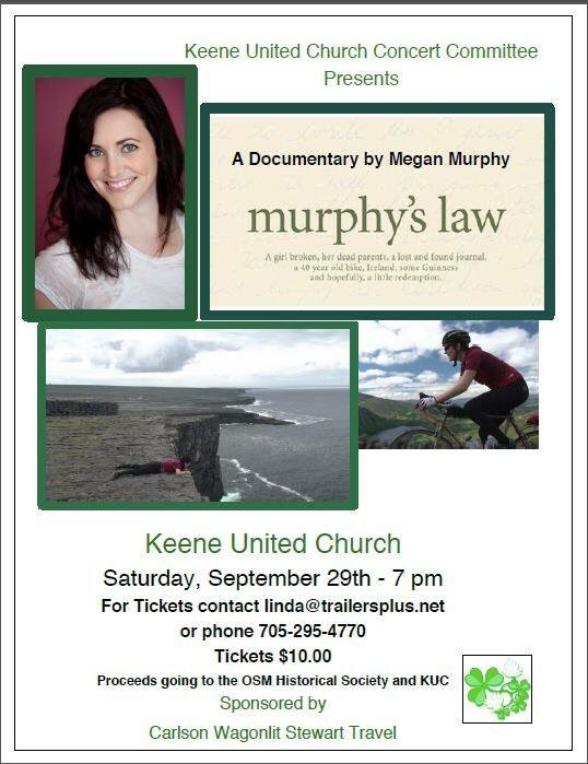Be a keener and come to Keene tonight at 7 for a screening of Murphy’s Law! $10 at the door. Disclaimer: person in headshot may appear 700 years older than photo.