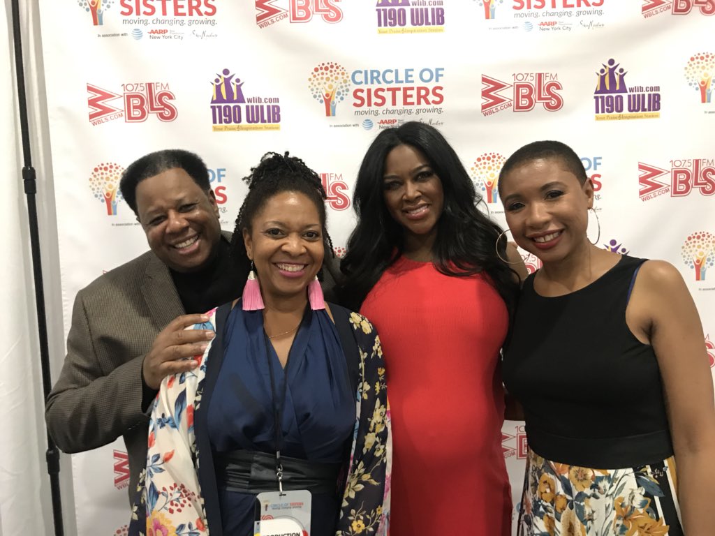 WBLS1075NYC's tweet photo. Kenya Moore and her growing baby bump ๐ broadcasting live with @JEFFFOXX, Raquiyah Mays and Lamonda Williams.
#majorworld
#circleofsisters
@visitMajorWorld https://t.co/KOMfuLKOTs